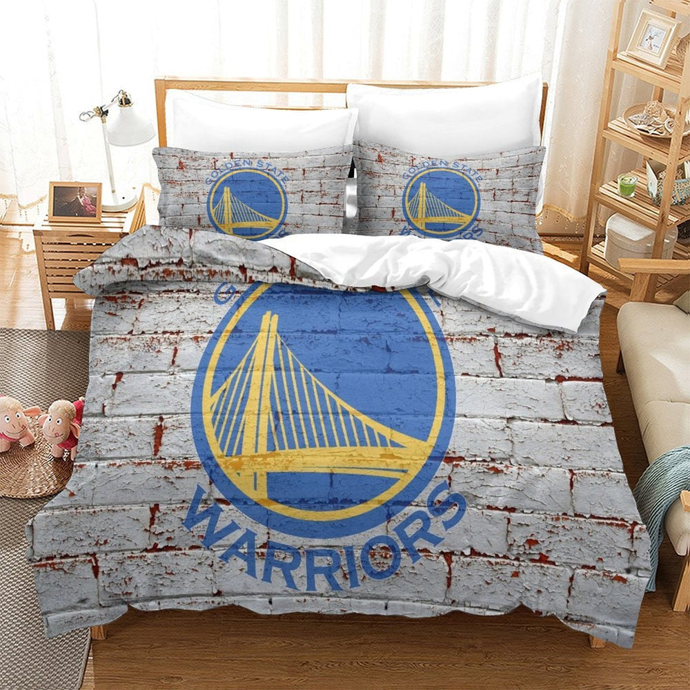 Golden State Warriors Bedding Set Duvet Cover Without Filler (Online Order Only)