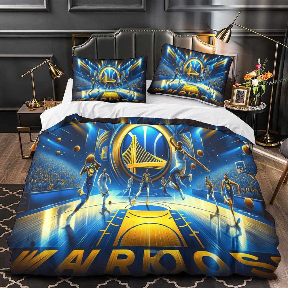 Golden State Warriors Bedding Set Duvet Cover Without Filler (Online Order Only)