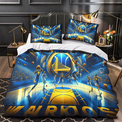 Golden State Warriors Bedding Set Duvet Cover Without Filler (Online Order Only)