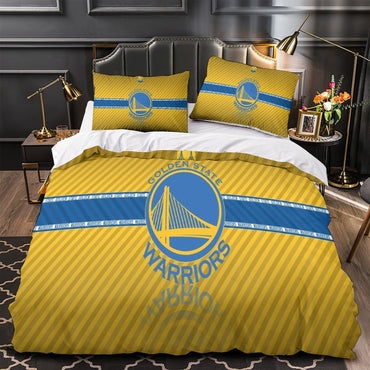 Golden State Warriors Bedding Set Duvet Cover Without Filler (Online Order Only)