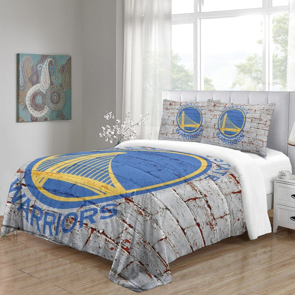 Golden State Warriors Bedding Set Duvet Cover Without Filler (Online Order Only)