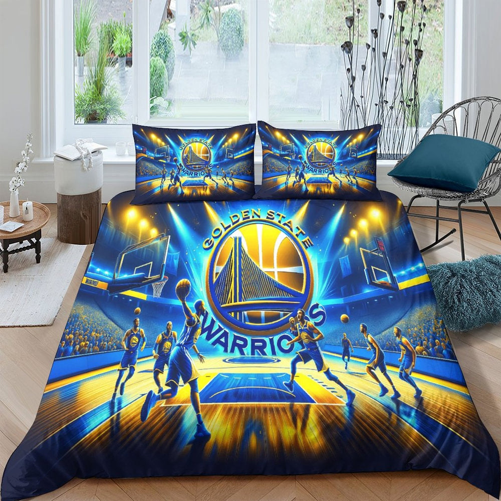 Golden State Warriors Bedding Set Duvet Cover Without Filler (Online Order Only)