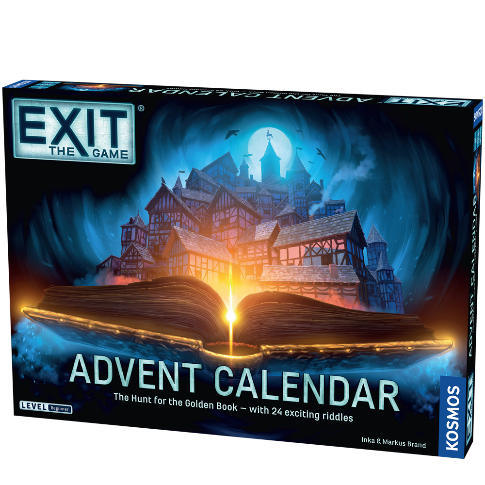 EXIT: Advent Calendar - The Hunt for the Golden Book (ONLINE ORDER ONLY)