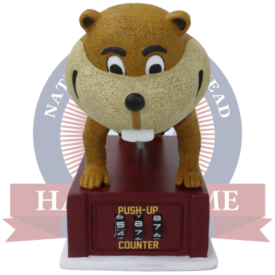 Goldy Gopher Minnesota Golden Gophers Mascot Push-Up Counter Bobblehead (ONLINE ORDER ONLY)