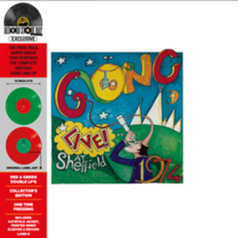 Gong - Live! At Sheffield 1974 (Colv) (Grn) (Red) (Rex) | RSD DROP [Vinyl] (ONLINE ORDER ONLY)