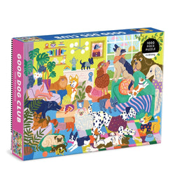 Good Dog Club 1000 Piece Jigsaw Puzzle Mudpuppy