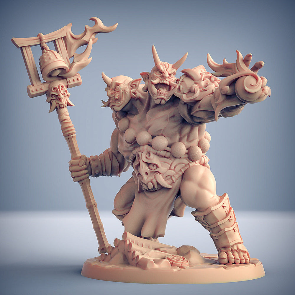 3D Printed Artisan Guild Goraku the Ogre Magi Oni Clan 28mm 32mm (Online Only)