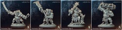 3D Printed Archvillain Games Giantkin - Torlok Clan Goresnout Ogre 28 32mm D&D (Online Only)