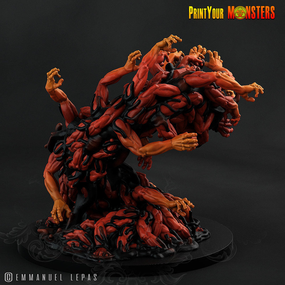 3D Printed Print Your Monster the Abyssal Hand Horrors - Gortha Shadow Worm 28mm 32mm D&D (Online Only)