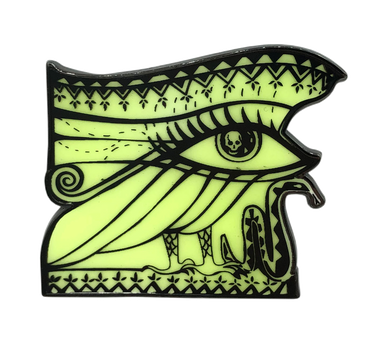 Gothic Queen - Eye Pin (GITD) (ONLINE ORDER ONLY)