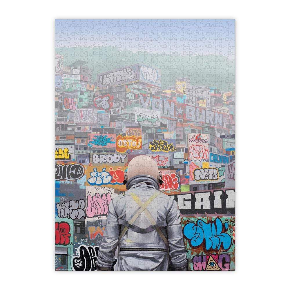 Graffiti City 1000 Piece Jigsaw Puzzle Fred (ONLINE ORDER ONLY)