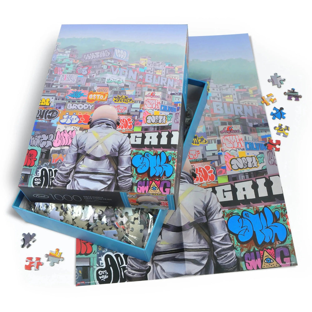 Graffiti City 1000 Piece Jigsaw Puzzle Fred (ONLINE ORDER ONLY)