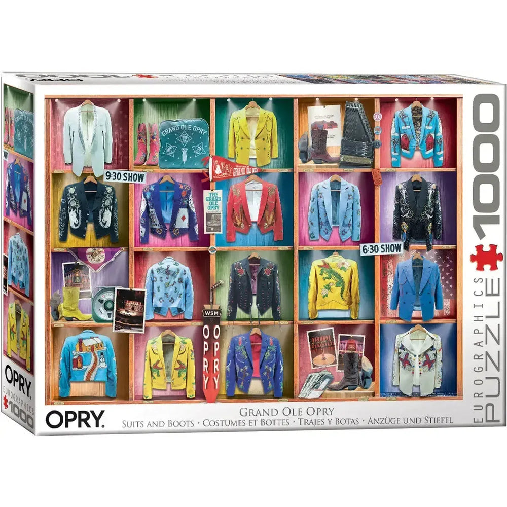 Grand Ole Opry Suits & Boots 1000 Piece Jigsaw Puzzle Eurographics (ONLINE ORDER ONLY)