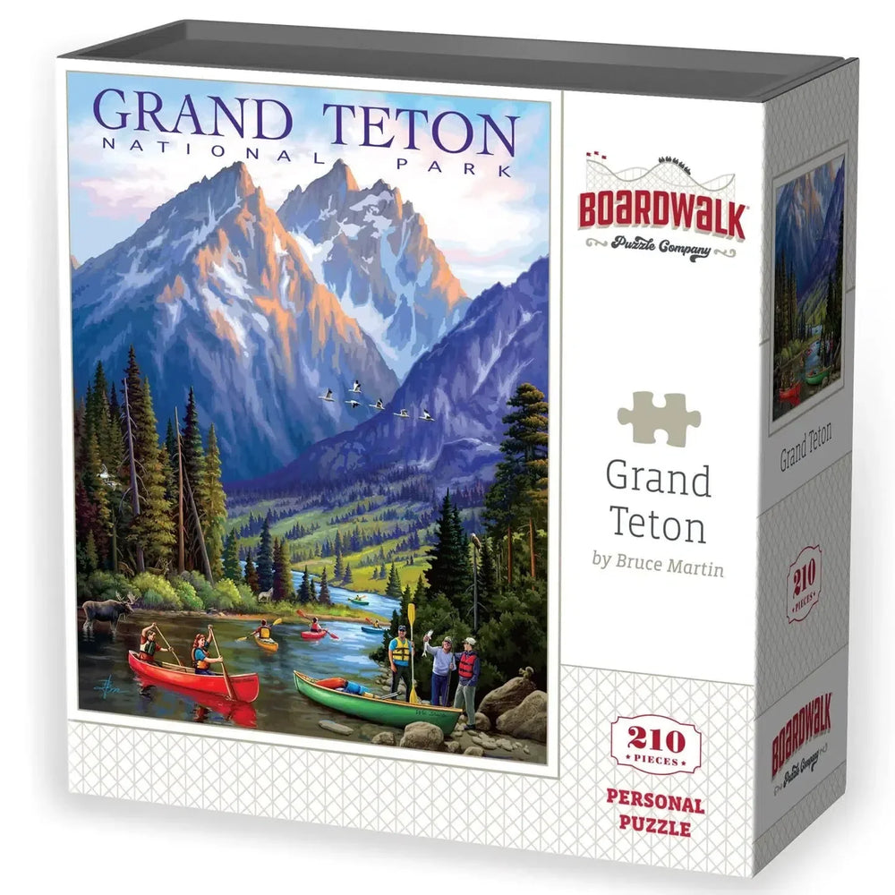 Grand Teton National Park 210 Piece Jigsaw Puzzle Boardwalk (ONLINE ORDER ONLY)
