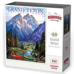 Grand Teton National Park 210 Piece Jigsaw Puzzle Boardwalk (ONLINE ORDER ONLY)