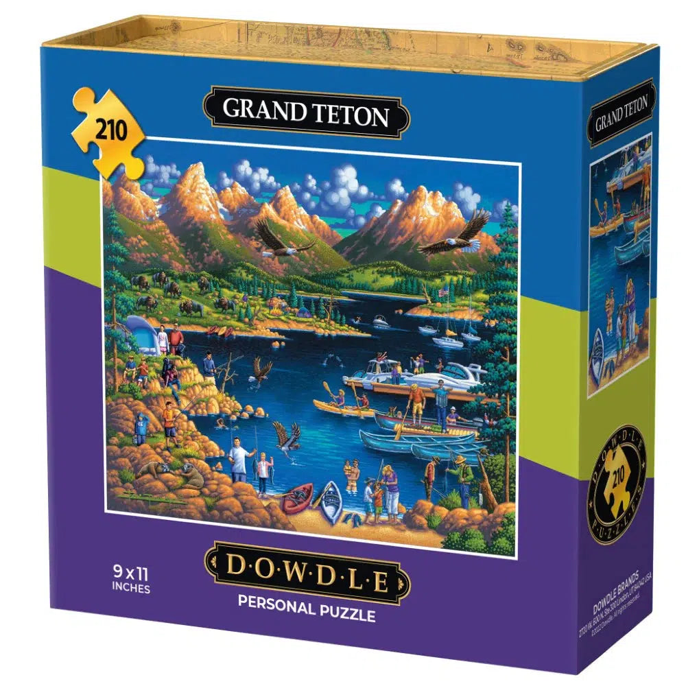 Grand Teton National Park 210 Piece Jigsaw Puzzle Dowdle (ONLINE ORDER ONLY)