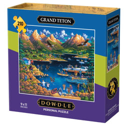 Grand Teton National Park 210 Piece Jigsaw Puzzle Dowdle (ONLINE ORDER ONLY)