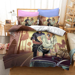 Grand Theft Auto Cosplay Bedding Set Quilt Cover Without Filler (Online Order Only)