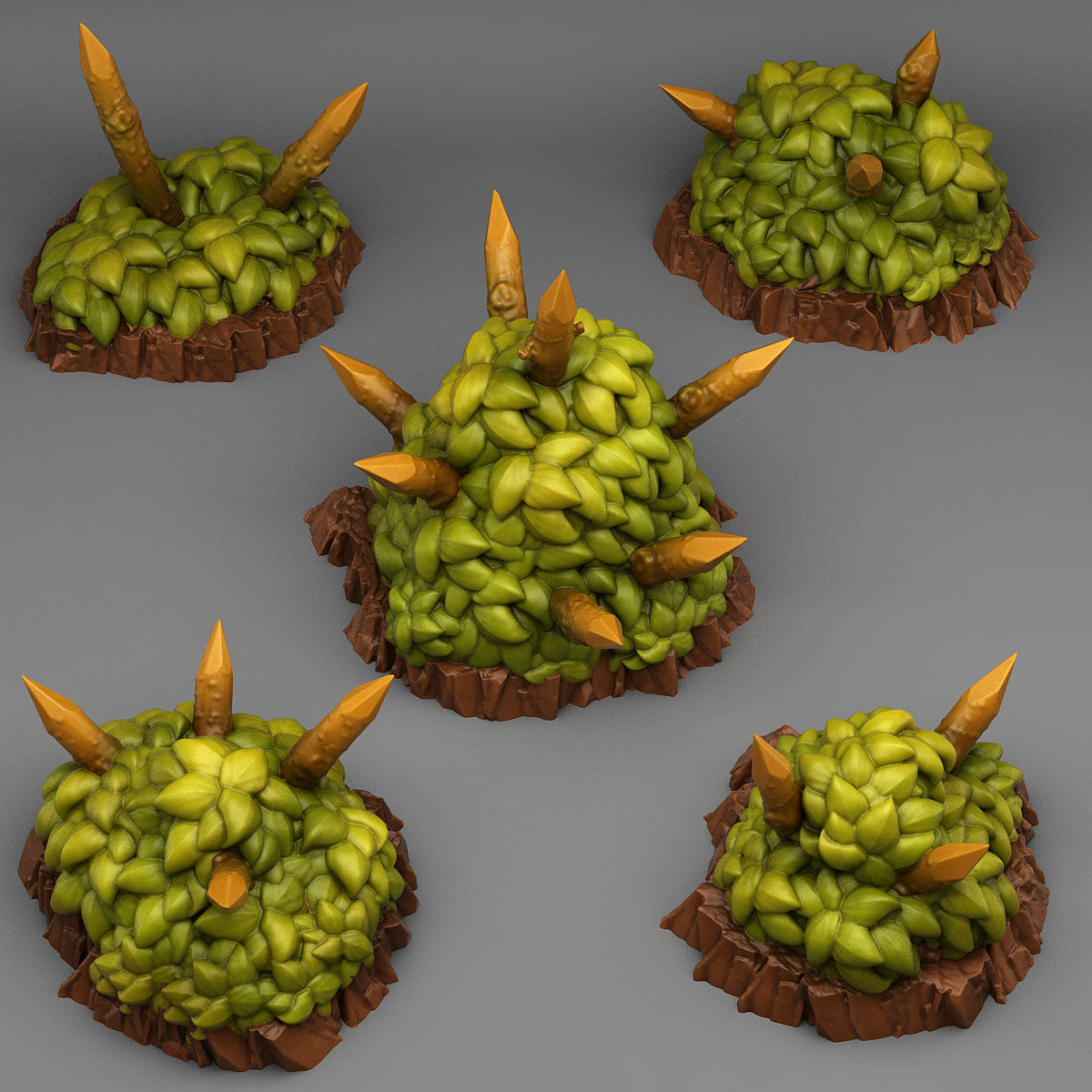 3D Printed Fantastic Plants and Rocks Grass Stake Trap 28mm - 32mm D&D Wargaming (Online Only)