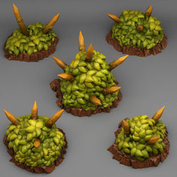 3D Printed Fantastic Plants and Rocks Grass Stake Trap 28mm - 32mm D&D Wargaming (Online Only)