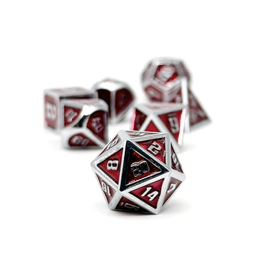 Gravestones - Blood Moon - Metal Dice Set (ONLINE ORDER ONLY)