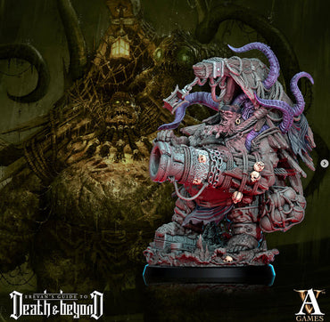 3D Printed Archvillain Games Gravetide Cannoneer Death and Beyond 28 32mm D&D (Online Only)
