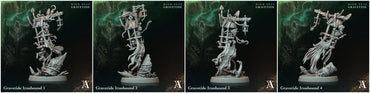 3D Printed Archvillain Games High Seas - Gravetide Gravetide Ironbound 28 32mm D&D (Online Only)