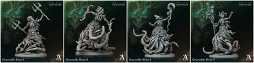 3D Printed Archvillain Games High Seas - Gravetide Gravetide Siren 28 32mm D&D (Online Only)