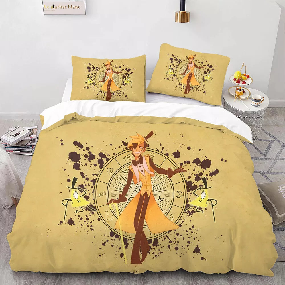 Gravity Falls Bill Cipher Bedding Set Quilt Cover Without Filler (Online Order Only)