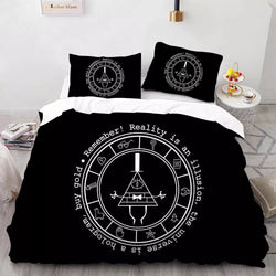 Gravity Falls Bill Cipher Bedding Set Quilt Cover Without Filler (Online Order Only)