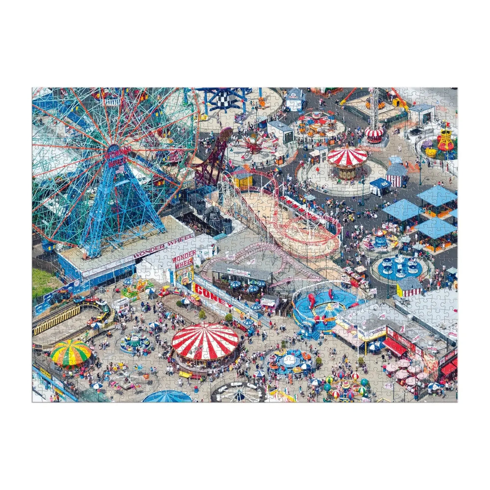Gray Malin Coney Island 1000 Piece Jigsaw Puzzle Galison