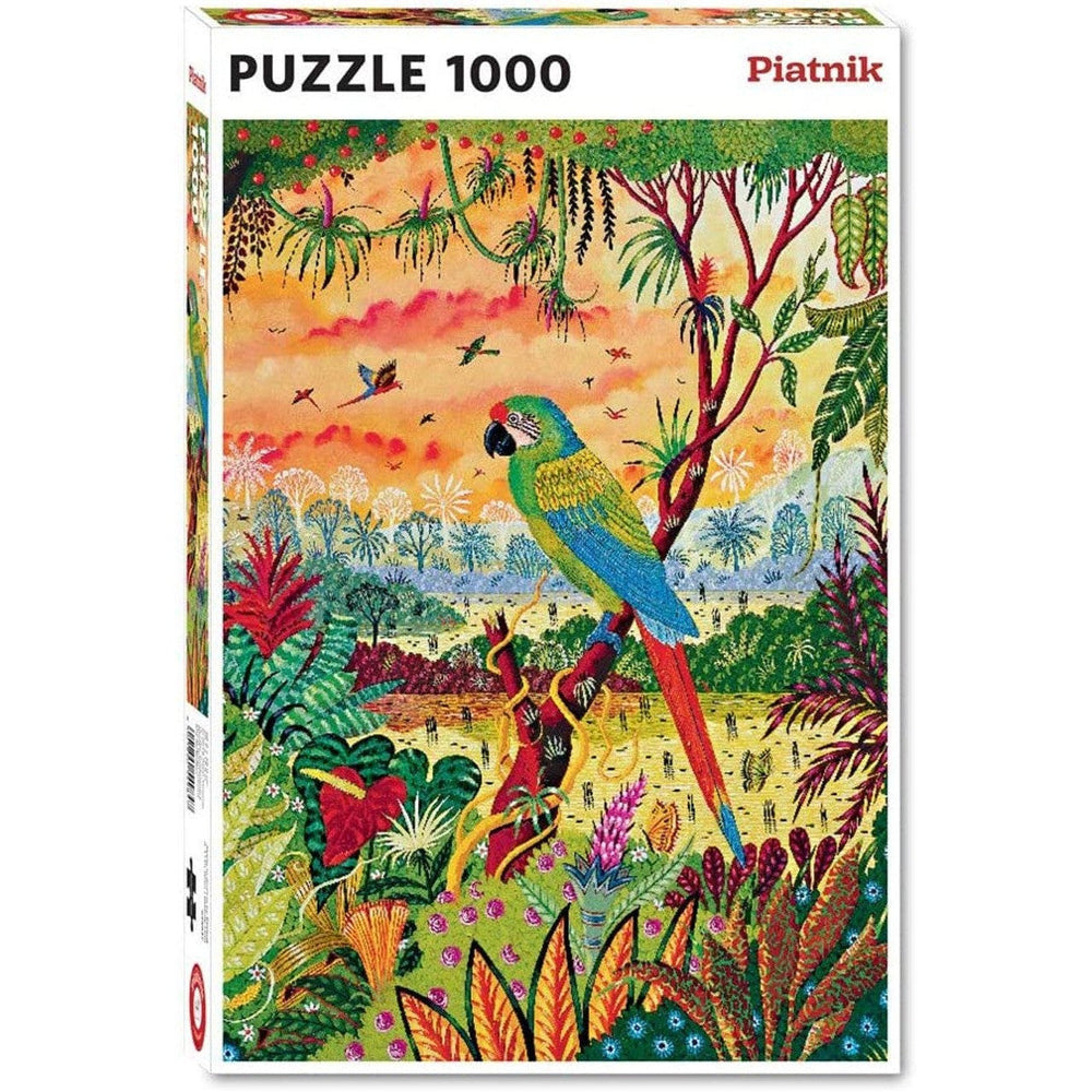 Great Green Macaw 1000 Piece Jigsaw Puzzle Piatnik (ONLINE ORDER ONLY)