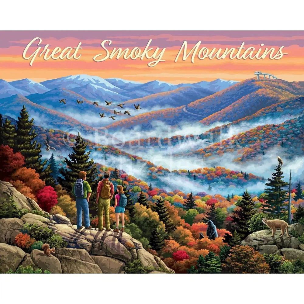 Great Smoky Mountains 210 Piece Jigsaw Puzzle Boardwalk (ONLINE ORDER ONLY)