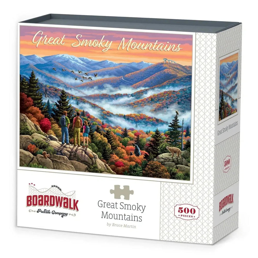 Great Smoky Mountains 500 Piece Jigsaw Puzzle Boardwalk (ONLINE ORDER ONLY)