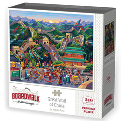 Great Wall of China 210 Piece Jigsaw Puzzle Boardwalk (ONLINE ORDER ONLY)