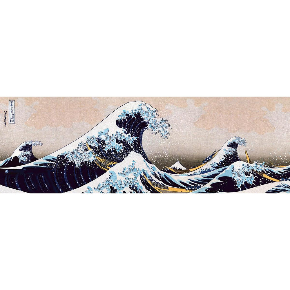 Great Wave off Kanagawa 1000 Piece Panoramic Jigsaw Puzzle Eurographics (ONLINE ORDER ONLY)