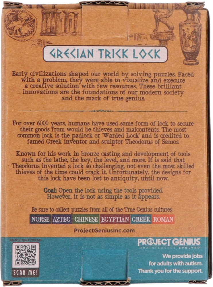 Grecian Trick Lock (ONLINE ORDER ONLY)