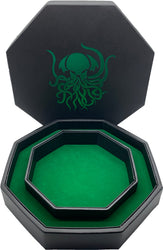 Green Cthulhu - Tray of Holding™ Dice Tray by Norse Foundry (ONLINE ORDER ONLY)