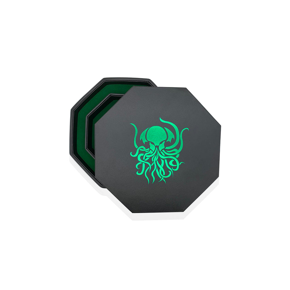 Green Cthulhu - Tray of Holding™ Dice Tray by Norse Foundry (ONLINE ORDER ONLY)