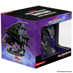 D&D: Icons of the Realms - Boneyard Premium Set - Green Dracolich (ONLINE ORDER ONLY)