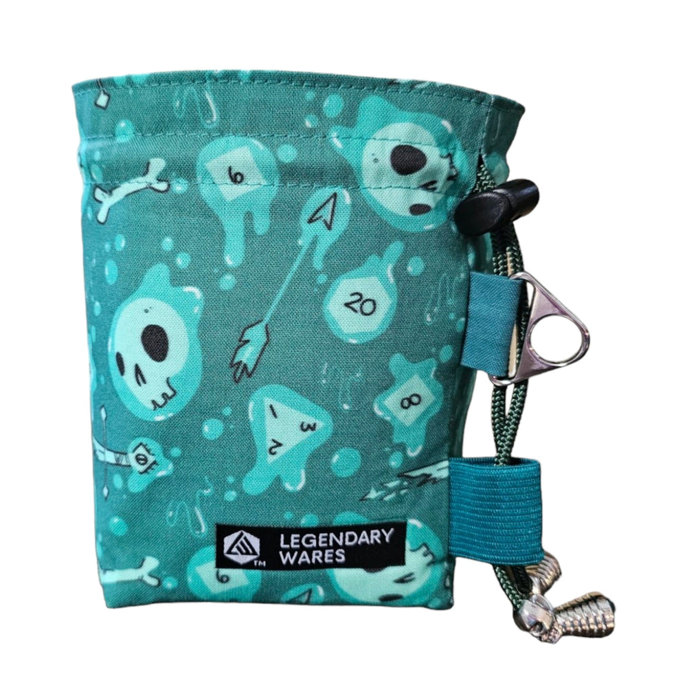 Green Gelationous Cube Dice Bags (ONLINE ORDER ONLY)