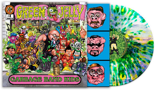 Green Jelly - Garbage Band Kids (Limited Edition, Green & Yellow Splatter Vinyl) [Vinyl] (ONLINE ORDER ONLY)