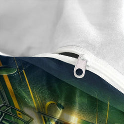 Green Bay Packers Bedding Set Duvet Cover Without Filler (Online Order Only)