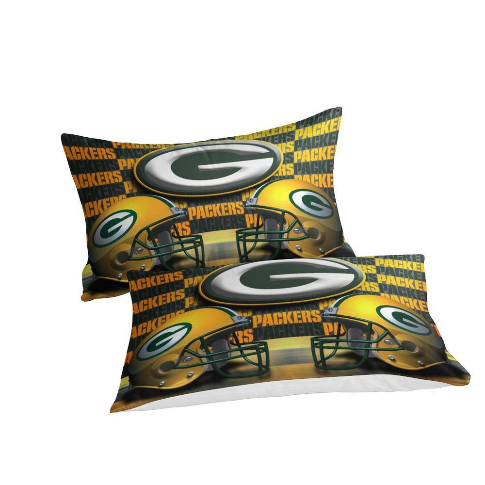 Green Bay Packers Bedding Set Duvet Cover Without Filler (Online Order Only)