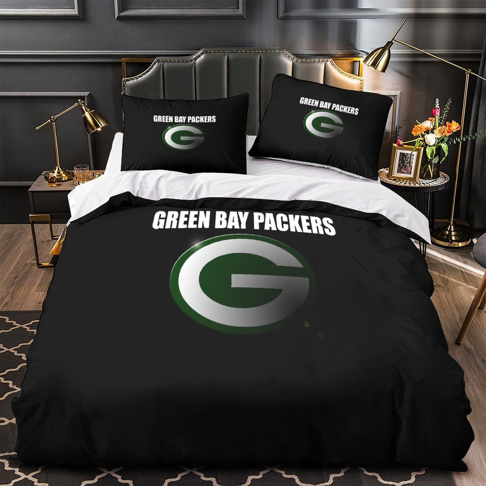 Green Bay Packers Bedding Set Duvet Cover Without Filler (Online Order Only)