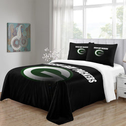 Green Bay Packers Bedding Set Duvet Cover Without Filler (Online Order Only)