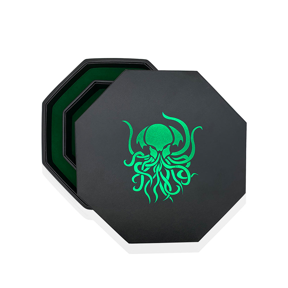 Green Cthulhu - Tray of Holding™ Dice Tray by Norse Foundry