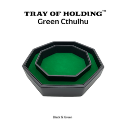 Green Cthulhu - Tray of Holding™ Dice Tray by Norse Foundry