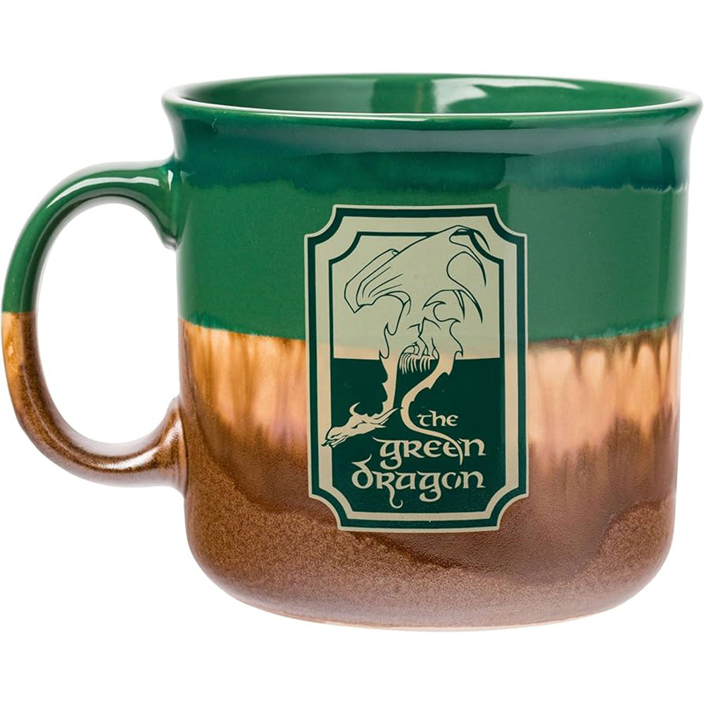 Lord of the Rings The Green Dragon Two Tone Drip 20oz Ceramic Mug (ONLINE ORDER ONLY)