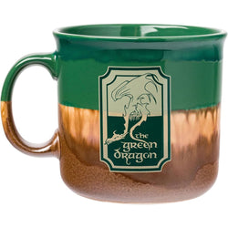 Lord of the Rings The Green Dragon Two Tone Drip 20oz Ceramic Mug (ONLINE ORDER ONLY)